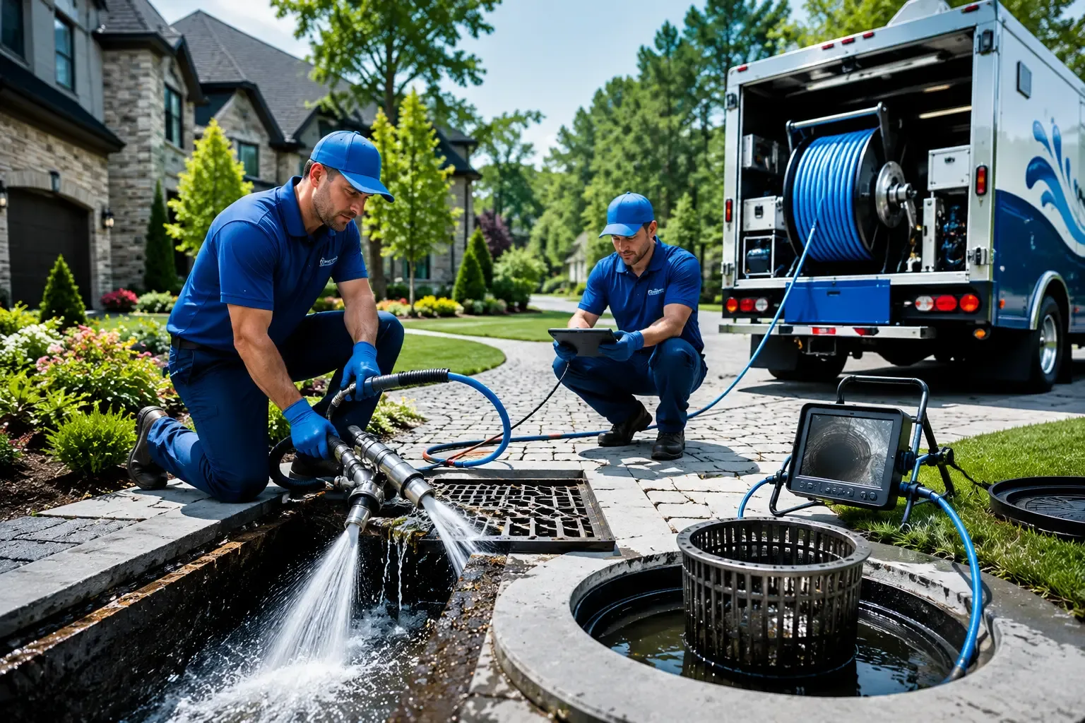 Local outdoor drain cleaning professionals in Carrolltown, PA